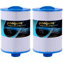 POOLPURE Spa Filters for Hot Tub, Replacement for Unicel 6CH-940, Pleatco PWW50P3, PWW50-P3, Filbur FC-0359, Waterway Plastics 817-0050, 25252,