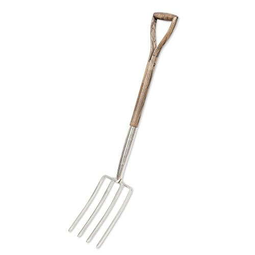 Spear & Jackson Spear & Jackson 4550DF Traditional Stainless Steel Digging Fork, Blue 1