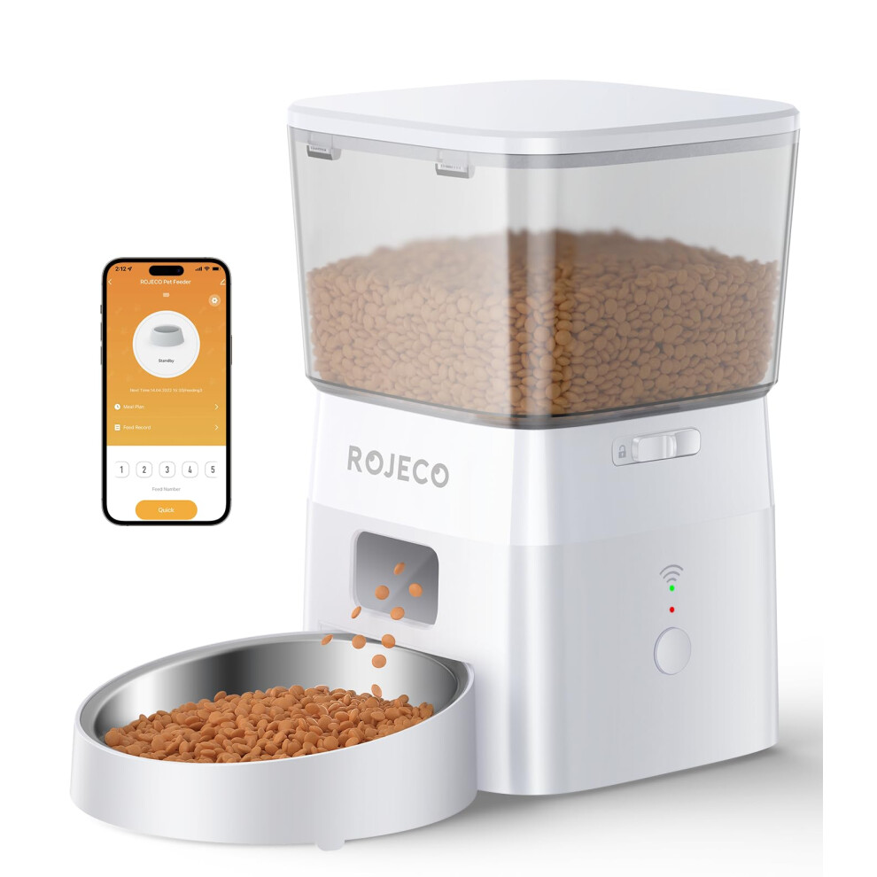 Programmable automatic cat feeder best sale