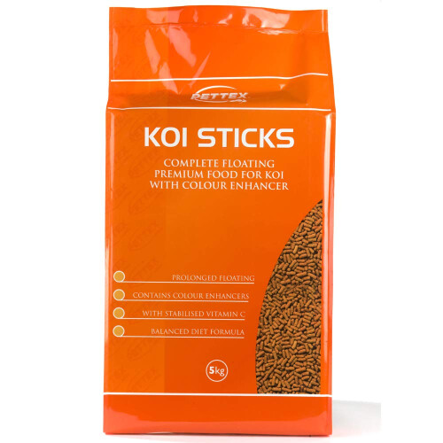 PETTEX Pettex Premium Orange Koi Sticks 5 kg