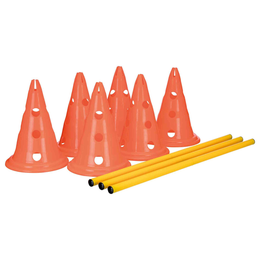 Trixie Dog Agility Obstacles, set 3 pcs.,orange, yellow