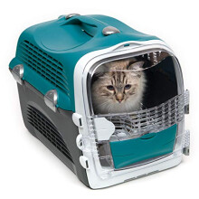 Catit Cabrio Cat Carrier, Turquoise