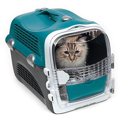 Catit Catit Cabrio Cat Carrier, Turquoise