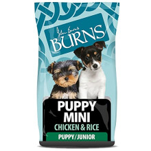 Burns Pet Nutrition Hypoallergenic Complete Dry Dog Food Puppy Mini Chicken and Rice 6 kg