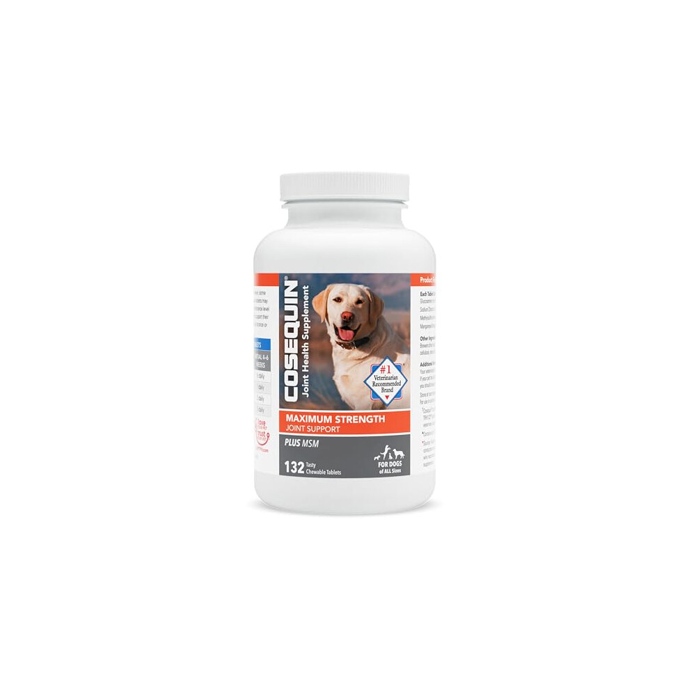 Cosequin Nutramax Laboratories Maximum Strength Joint Supplement Plus Msm - With Glucosamine And Chondroitin
