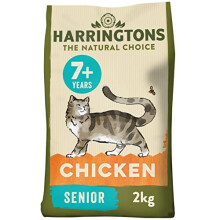 Harringtons Complete Senior Dry Cat Food with Freshly Prepared Chicken - 4x2kg