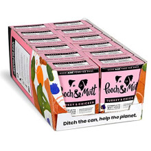 Wet Dog Food By Pooch & Mutt, Turkey & Chicken (New, Improved Recipe), 12x375g