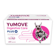 YuMOVE Digestive Care PLUS | Previously YuDIGEST PLUS | Veterinary Strength Fast-acting Probiotic Digestive Support for Dogs, All Ages and Breeds | 60