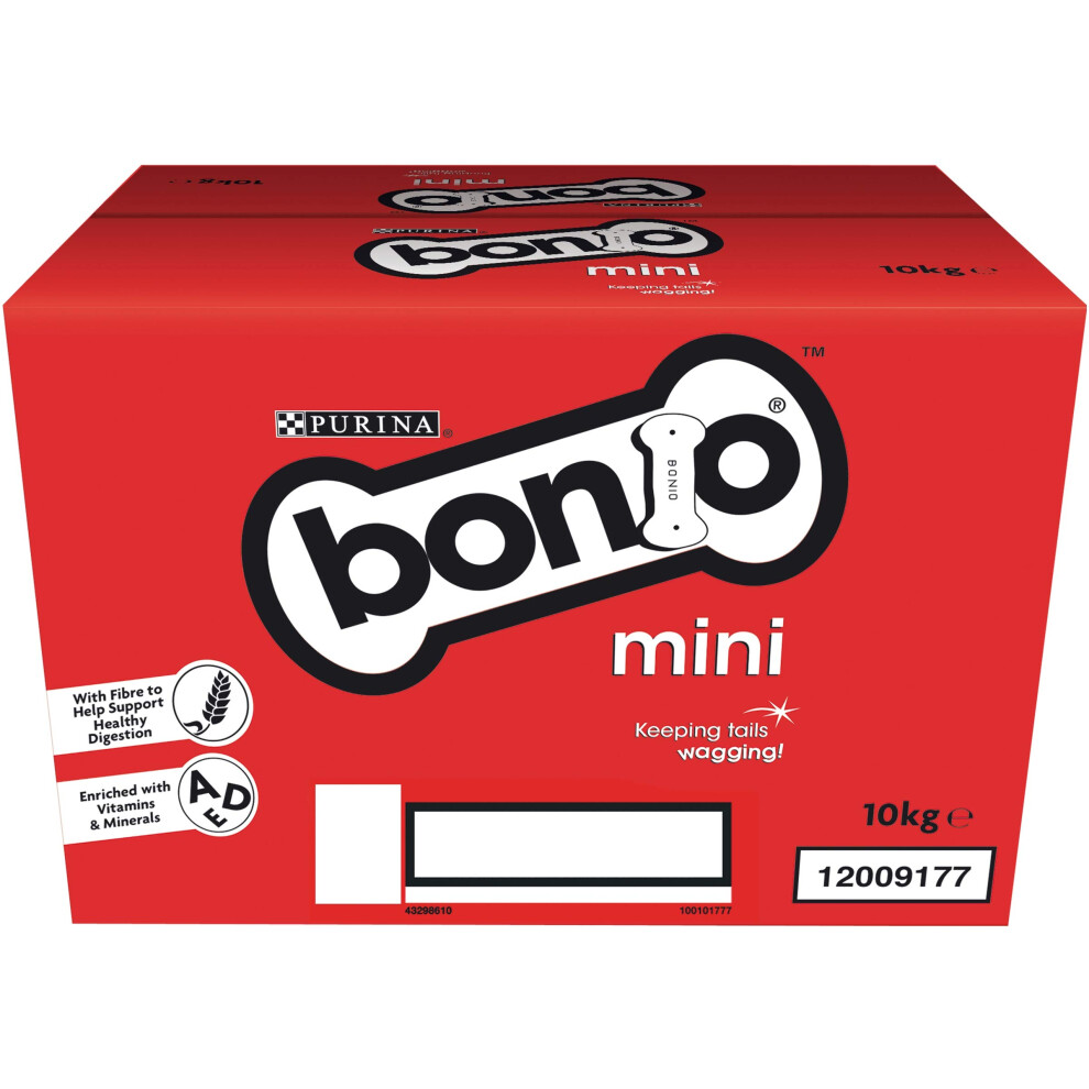 Bonio Mini Dog Biscuits Dog Food 10kg