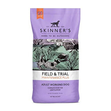 Skinner?s Field & Trial Maintenance Plus ? Complete Dry Adult Dog Food, For Less Active Dogs, Contains Joint Aid, 15kg