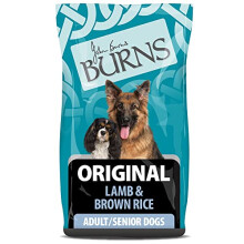 Burns Pet Nutrition Hypoallergenic Complete Dry Dog Food Adult and Senior Dog Original Lamb and Brown Rice 6 kg