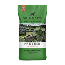 Skinner?s Field & Trial Working 26 ? Complete Dry Adult Dog Food, For Active Dogs, Greedy Eaters, High Energy, 15kg