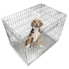 Ellie-Bo Silver Standard XL 42 inch Dog Cage