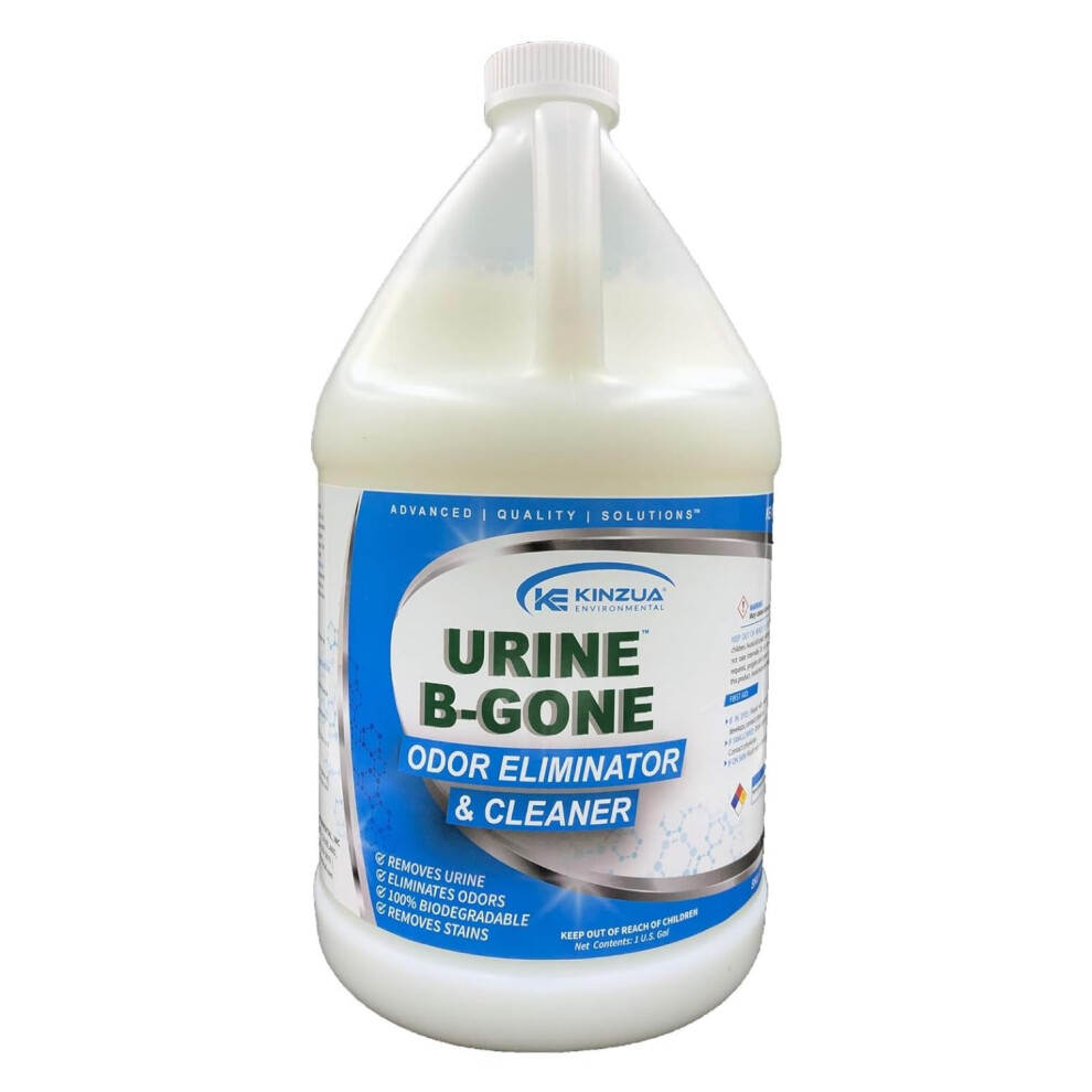 Urine B-Gone, Professional Enzyme Odor Eliminator & Pet Stain Remover, Human, Cat & Dog Urine Cleaner, Effective on Laundry, Carpets & More, Original