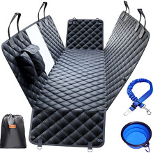 PETPROVED Dog Car Seat Cover for Dogs Hammock for Car Dog Car Seat Covers for Cars Back Seats Waterproof Car Seat Cover Rear Back Seat Cover for Dogs