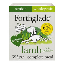 Forthglade Complete Natural Wet Dog Food - Lamb with Wholegrain Brown Rice & Vegetables (18 x 395g) Trays - Senior Dog Food 7 Years+