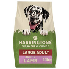 Harringtons Complete Large Breed Dry Dog Food Lamb & Rice 14kg - Made with All Natural Ingredients