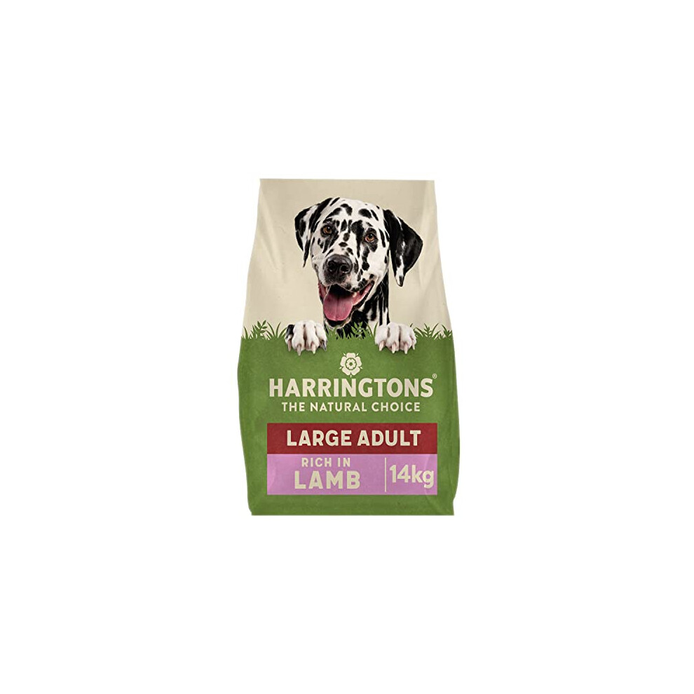 Harringtons Complete Large Breed Dry Dog Food Lamb & Rice 14kg - Made with All Natural Ingredients