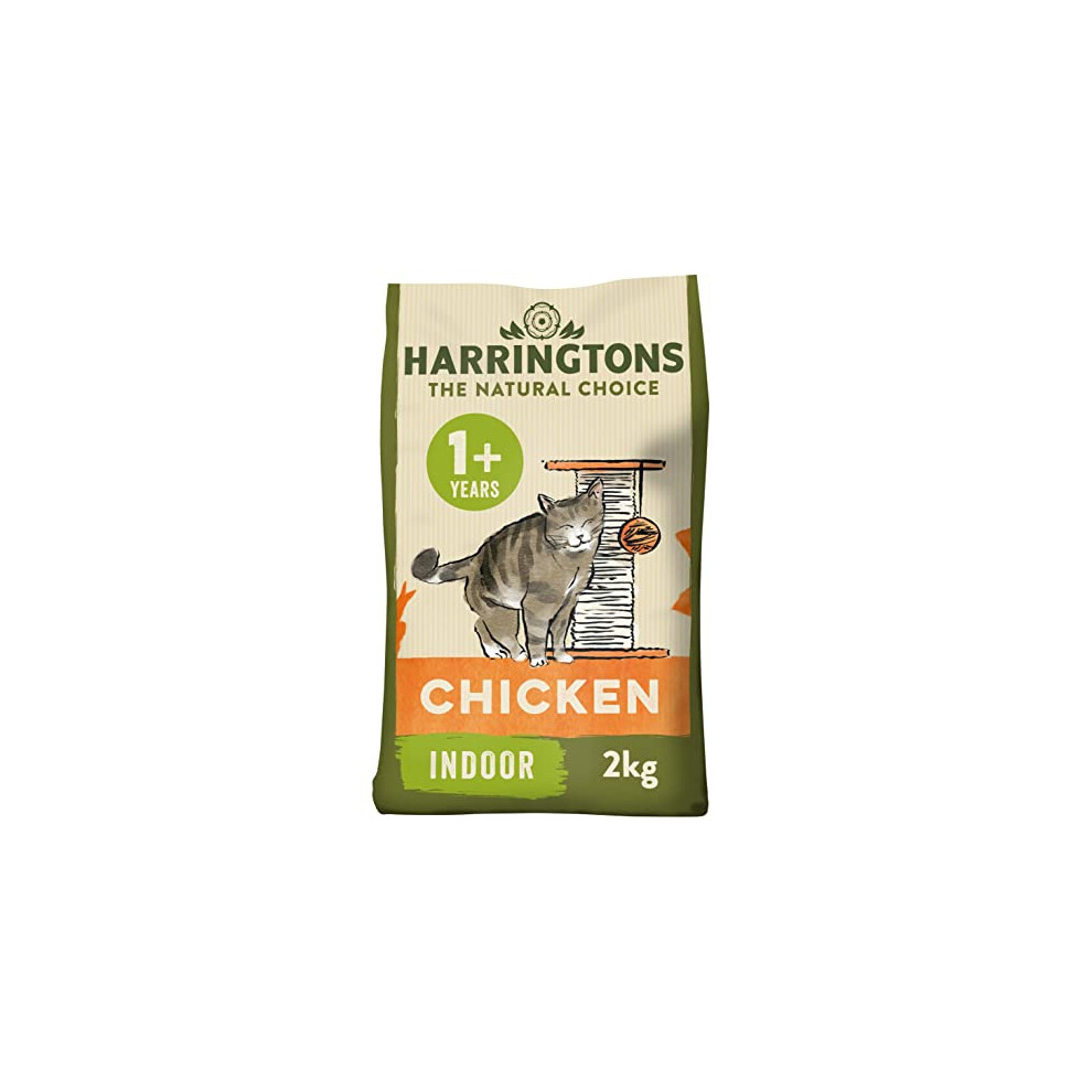 Harringtons Complete Indoor Dry Cat Food with Freshly Prepared Chicken ?- 4x2kg