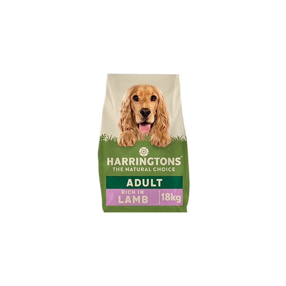 Harringtons Complete Dry Dog Food Lamb & Rice 18kg - Made with All Natural Ingredients