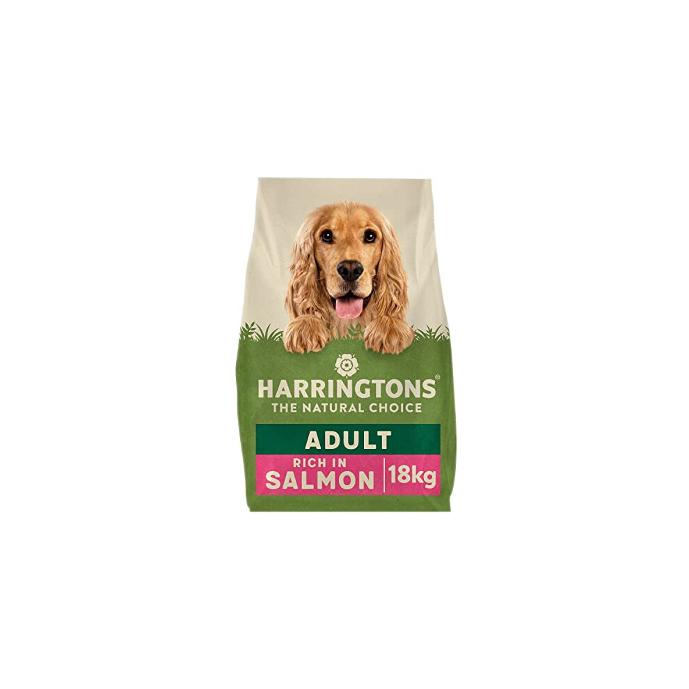 Harringtons Complete Dry Dog Food & Potato 18Kg - Made With All Natural Ingredients Salmon