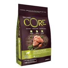 Wellness CORE Adult Low Fat, Dry Dog Food, Dog Food Dry For Sterilised Dogs, For Weight Loss and Grain Free, High Meat Content, Turkey, 10 kg