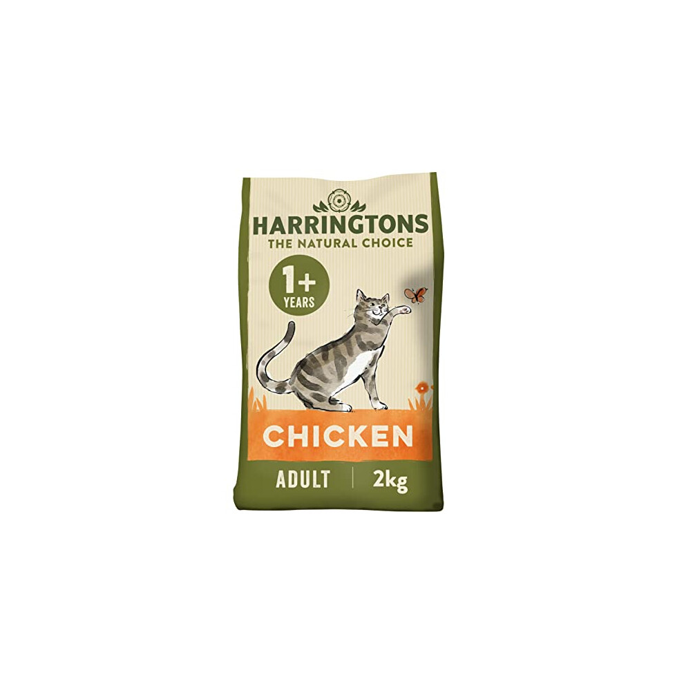 Harringtons Complete Dry Cat Food with Freshly Prepared Chicken - 4x2kg