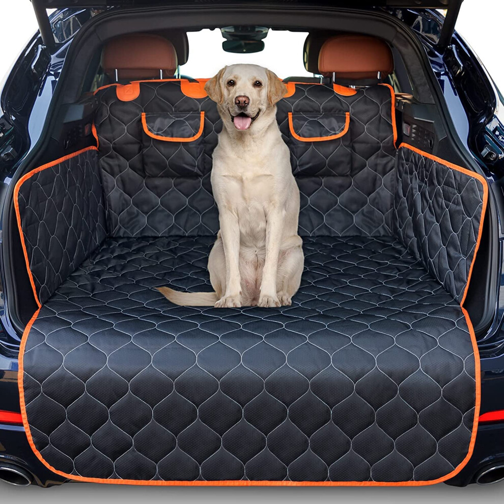 Joejoy Car Boot Protector, Nonslip Waterproof Dog Car Seat Cover With Enduring Antifouling Liner, Side Protection And Easy To Clean, Boot Protector
