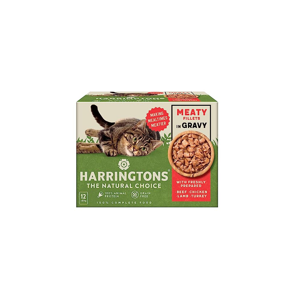 Wet Cat Harringtons Cat Biscuits Harringtons Cat Gravy For Dry - Main Image