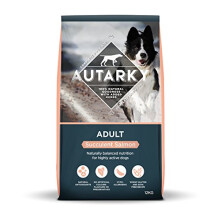 Autarky Hypoallergenic Succulent Salmon Dry Dog Food with Added Herbs, 12 kg