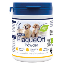 ProDen PlaqueOff Powder 180g | For Dogs and Cats |Bad Breath, Plaque, Tartar