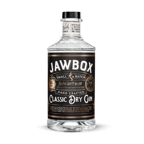 Jawbox Small Batch Classic Dry Gin 43%, 70cl, 18432