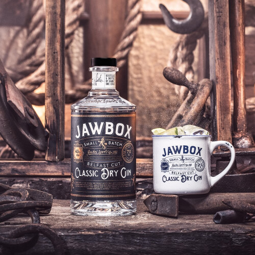 Jawbox Small Batch Classic Dry Gin 43%, 70cl, 18432 1