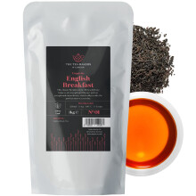 English Breakfast Tea Loose Leaf - Sri Lankan Ceylon Tea Leaves with Full-Bodied Briskness & Warm, Toasted Caramel Notes - Easy to Brew Black Tea by