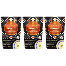 Aduna Organic Fonio Super-Grain | Gluten-Free African Ancient Grains | 3 Pack (3 x 1kg)