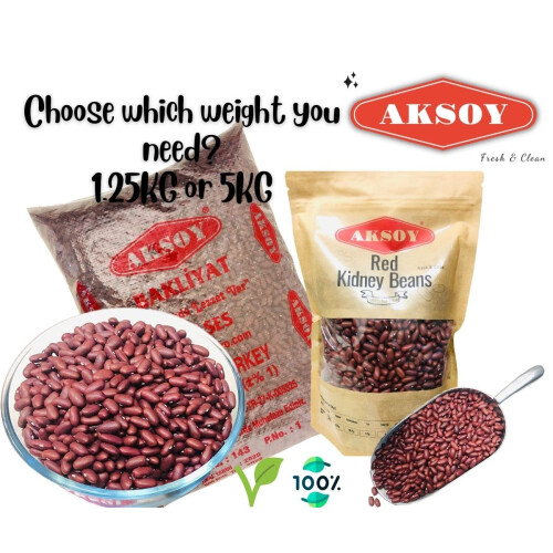 AKSOY Quality Red Kidney Beans 10KG 2