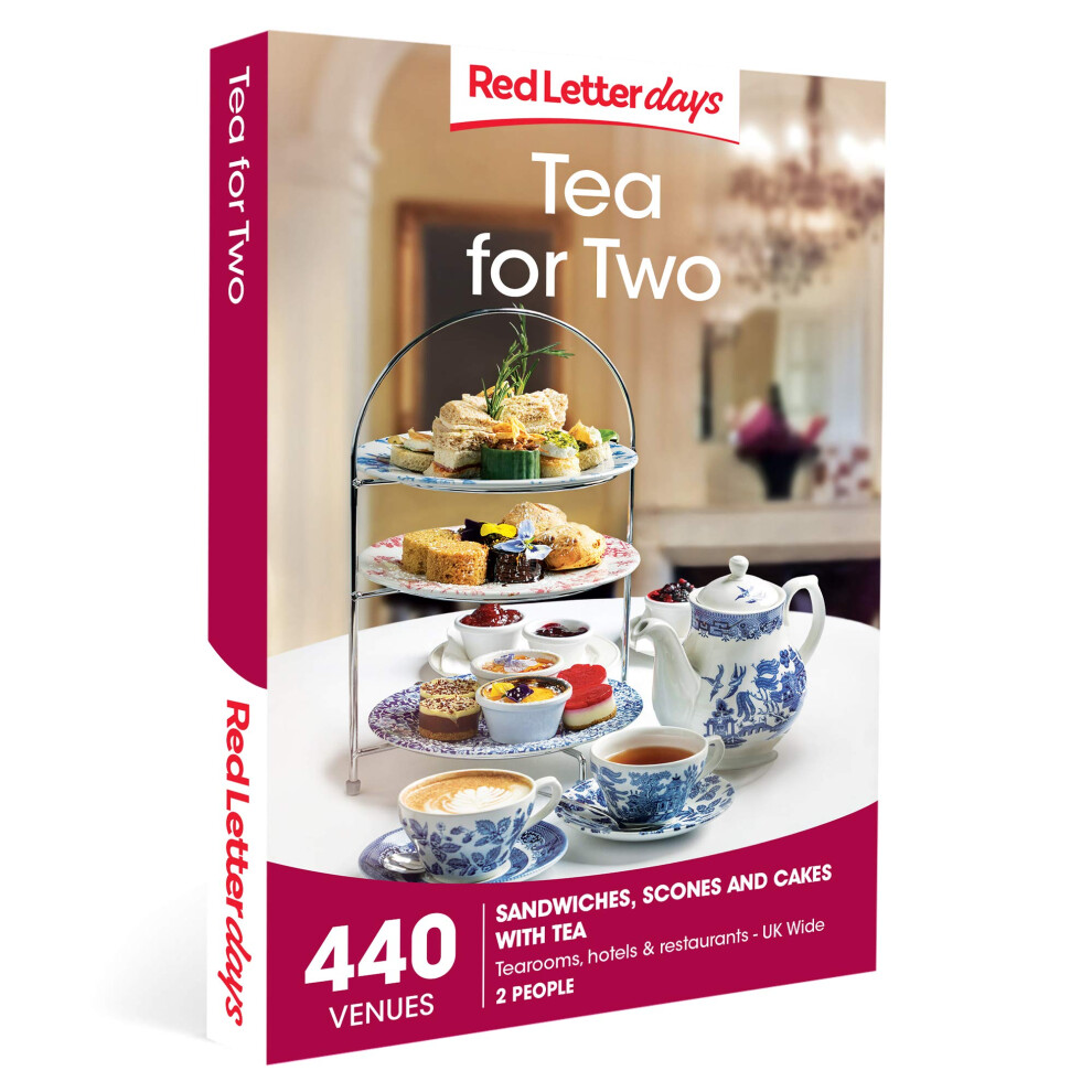 Red Letter Days Tea for Two Gift Box ? 440 Delightful Afternoon Tea Experiences For Two People