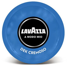 Lavazza A Modo Mio Dek Creamy Coffee Capsules (5 Packs of 16)
