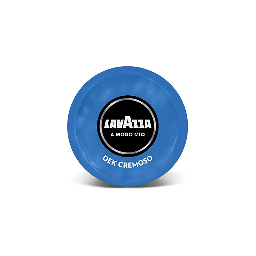 Lavazza A Modo Mio Dek Creamy Coffee Capsules (5 Packs of 16)