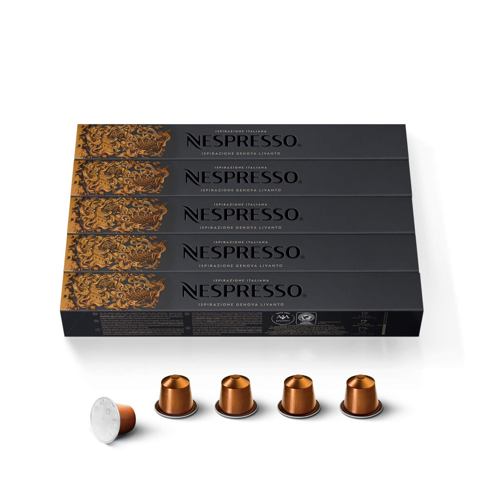 Nespresso 50 Livanto Coffee Capsules ?