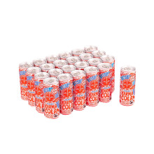 Karma Drinks Karma Cola (24 x 250ml Cans), Natural Ingredients, FairTrade, Gluten Free, Vegan Friendly, Delicious Soft Drink, Carbonated Fizzy Drink,