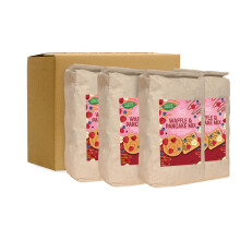 Award-Winning Luxury Waffle & Pancake Mix - just add Water to Make Perfect Belgian Style Waffles and American Buttermilk Pancakes - 14kg bulk case for