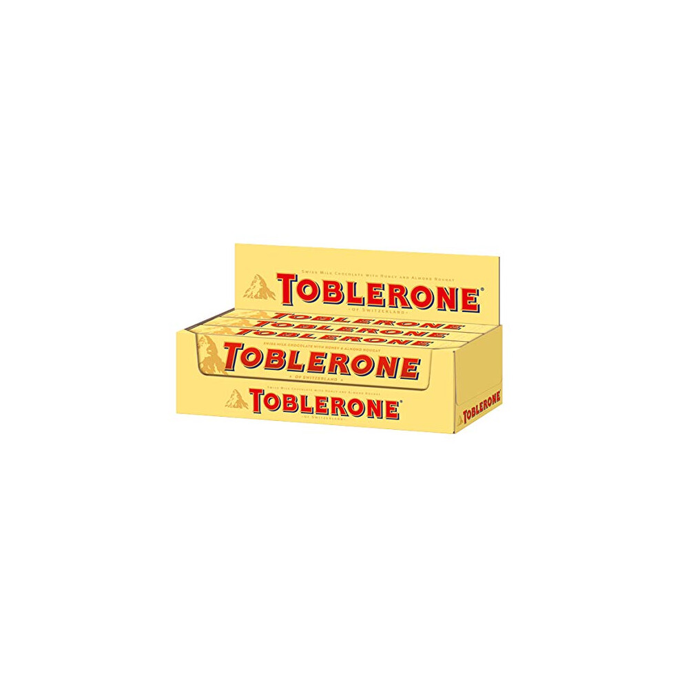 Toblerone Milk Chocolate 200 g (Pack of 10 Bars)