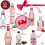 The Pink Gin Gift Set Hampers for Women, Birthday Gin Gifts for her with Chocolate Gifts for Her - The BestFriend Gifts for Women 3