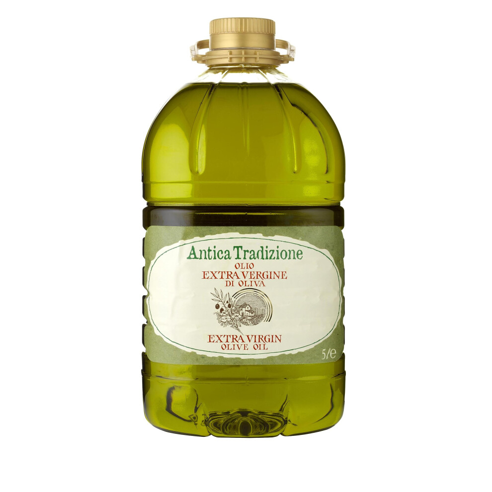 ANTICA TRADIZIONE Extra Virgin Olive Oil, Catering Size, Foodservice, 5L