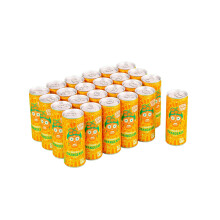 Karma Drinks Orangeade (24 x 250ml Cans), Organic, Natural Ingredients, FairTrade, Gluten Free, Vegan Friendly, Delicious Soft Drink, Carbonated Fizzy