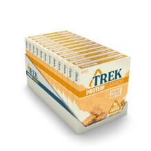 JC's Trek High Protein Flapjack Peanut Butter - Gluten Free - Plant Based - Vegan Snack - 50g X 36 Bars