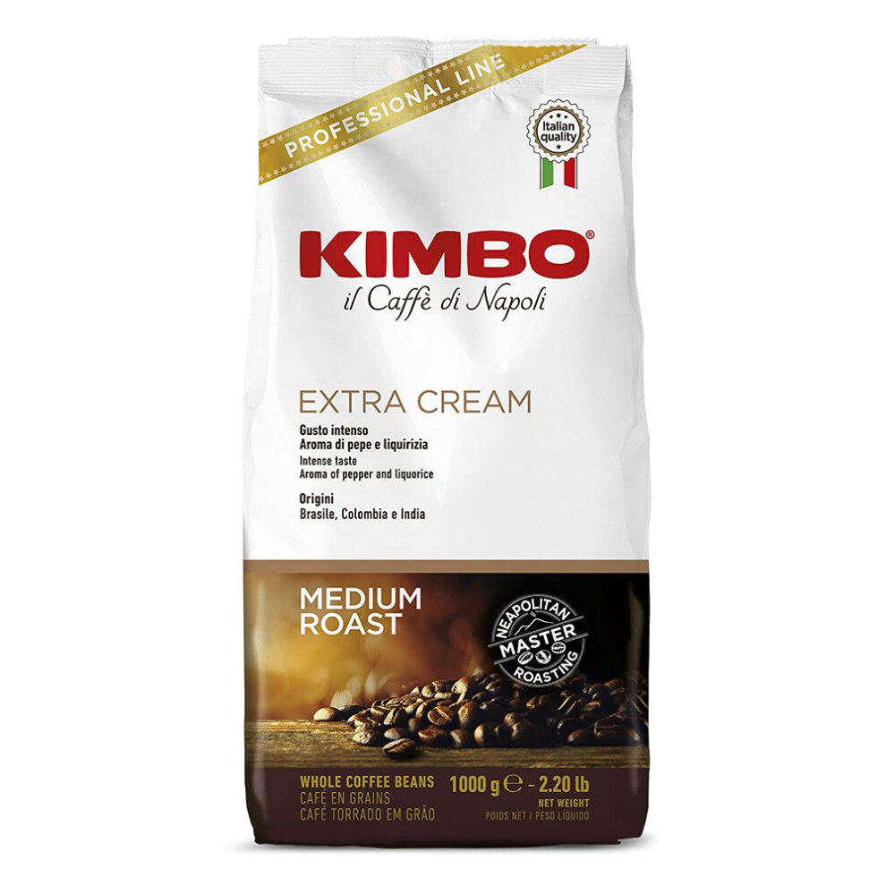 Kimbo Extra Cream Beans 6 x 1kg