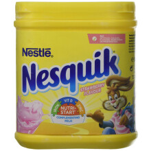 Nesquik Strawberry Powder Tub, 500 g (Pack of 10)