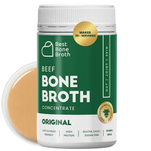 Beef Bone Broth Concentrate | Help Improve Joints, Skin, & Gut | Liquid Collagen Amino Acids | Keto, High Protein, Gluten Free | Made from Grass-Fed